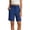Navy, variant on Siminsem Women's High Waisted 7“/9” Bermuda Jersey Shorts with Deep Pockets Elastic Waist Drawstring Loose Fit Knee Length Casual Walking Lounge Shorts for Women, Sky Blue,L