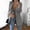 Gray, variant on Lilgiuy Women's Office Coat Cardigans Suit Tops Clearance Sales Winter Clothes for 2022