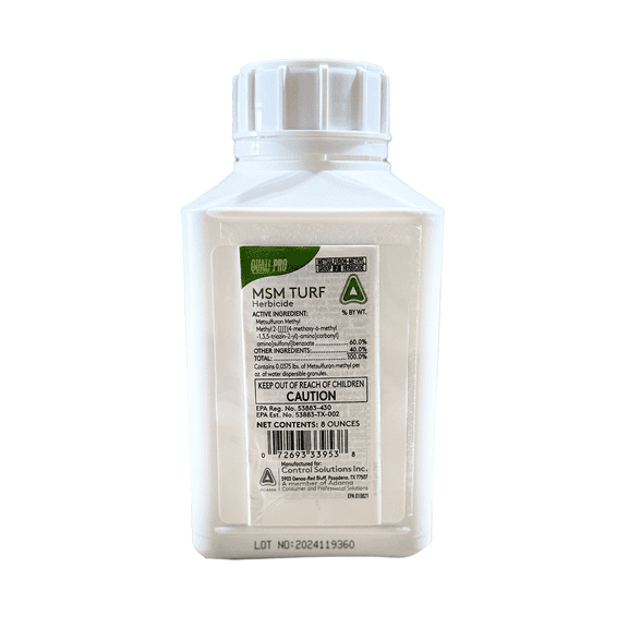 Quali-Pro MSM Turf Herbicide - 8 oz Bottle by Control Solutions
