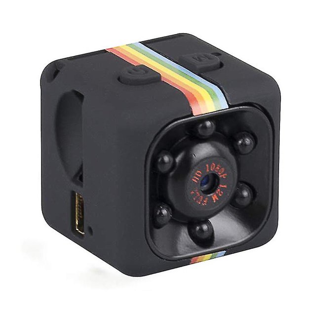 Cámara espía, mini cámara HD Dvr 1080p cámara de visión nocturna por infrarrojos, cámara pequeña para niñera compatible con detección de movimiento para el hogar/vigilancia/coche/dron/oficina