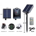 thumbnail image 3 of Vwrxbz Solar Tent Light Outdoor Umbrella Light 104 LED 8 Modes Remote Control USB Solar Charging for Beach Camping, 3 of 9