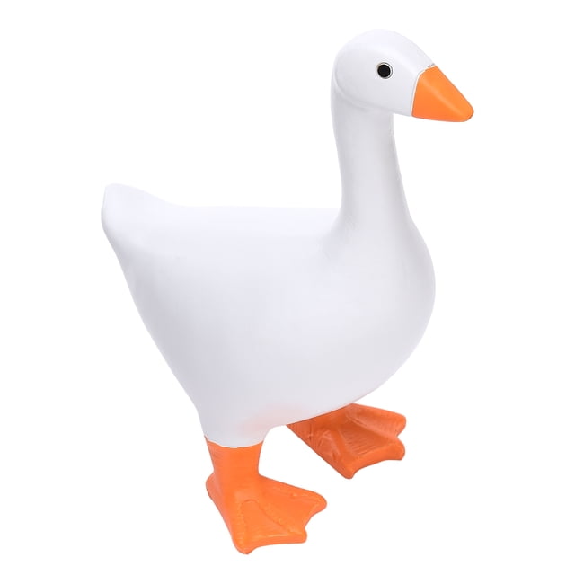 Llavero decorativo con péndulo magnético de resina con forma de pato