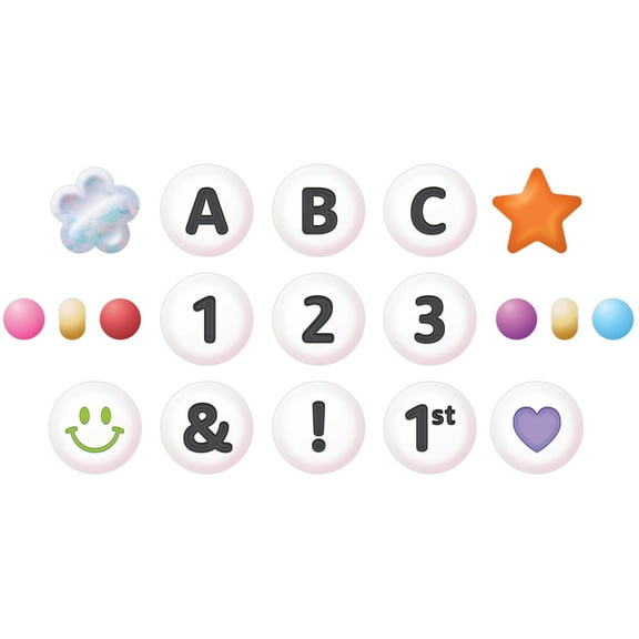 Teacher Created Resources Friendship Beads Circle Letters, 445 Pieces