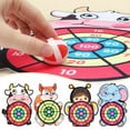 thumbnail image 4 of D Dart Board Games Flying Wall Mounted Kids Toys Sticky Ball Target Squirrel Pattern, 4 of 4