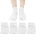 thumbnail image 1 of 4 pares de calcetines de hombre Calcetines de tubo corto con dos dedos Desodorante absorbente de sudor Calcetines con punta dividida, 1 of 6