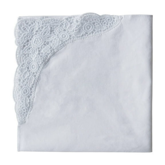 White Handkerchief For Fabric Painting Projects Breathable Cotton Suitable For School Home Craft Activity