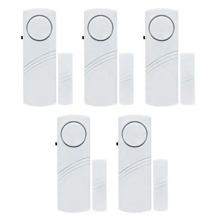 5Set/Lot Wireless Burglar Alarm Door and Window Magnetic Sensor Smart Home Security Protection