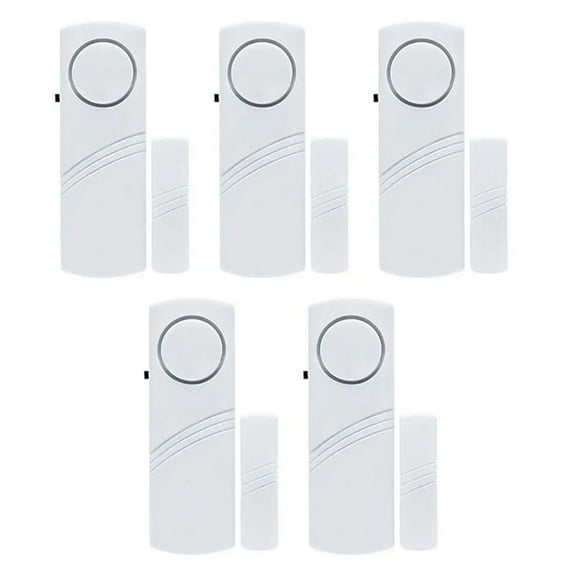 5Set/Lot Wireless Burglar Alarm Door and Window Magnetic Sensor Smart Home Security Protection