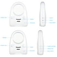 2.4GHz Wireless Digital Audio Baby Monitor Portable OneWay Talk