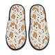 thumbnail image 1 of Balery Squirrel And Leaves Pantuflas de Casa de Felpa Silenciosas con Diseño Estampado, Zapatillas Cómodas Antideslizantes de Algodón para Interior-Large, 1 of 8