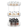 thumbnail image 4 of Hearth & Gear Kitchen Rotating Storage Rack Functional Storage Turntable Condiment Storage Rack Condiment Storage Fruit Tray Large Three over The Bag Drying Rack Kitchen Drying Rack for Drying Rack, 4 of 7