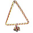 thumbnail image 2 of Enqiretly Perchoir Triangulaire en Fil de Coton pour Animaux Jouet de Balcon Intérieur, 2 of 5