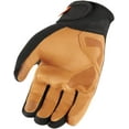 thumbnail image 2 of Icon 1000 Nightbreed Mens Leather Motorcycle Gloves Black 3XL, 2 of 2
