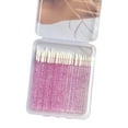 thumbnail image 2 of Nylon Eyeliner Brush - Dual-Ended Silhouette Shadow Brush, Portable Makeup Tool, Hard Lip Liner Tip, Precise Eye and Lip Application, Travel-Friendly, Multi-Use Cosmetic Brush, 1 Box, 2 of 4