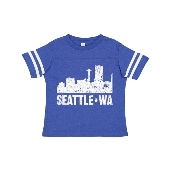 Inktastic Seattle Skyline Grunge Boys or Girls Toddler T-Shirt