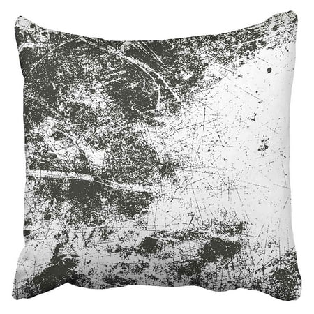 - ARHOME Rust Distressed Overlay of Rusted Peeled Metal Grunge Abstract Halftone Wall Aged Pillowcase Cushion Cover 18x18 inch