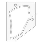 Genuine OE Subaru Door Weather-Strip - 63512FJ011 Fits select: 2016-2017 SUBARU CROSSTREK, 2013-2015 SUBARU XV CROSSTREK