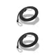 thumbnail image 1 of Riwesomey Correas de equipaje negras con mosquetón: cuerdas elásticas seguras y prácticas de varias longitudes con ganchos negro 1 metro 2piezas, 1 of 6