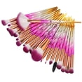 thumbnail image 1 of Make-Up Brushes, 20 Premium Cosmetic Make-Up Brush Set For Mixing Foundation Powder Blush Concealers Highlighter Eye Shadow Brush Kit (Rose Gold), 1 of 6