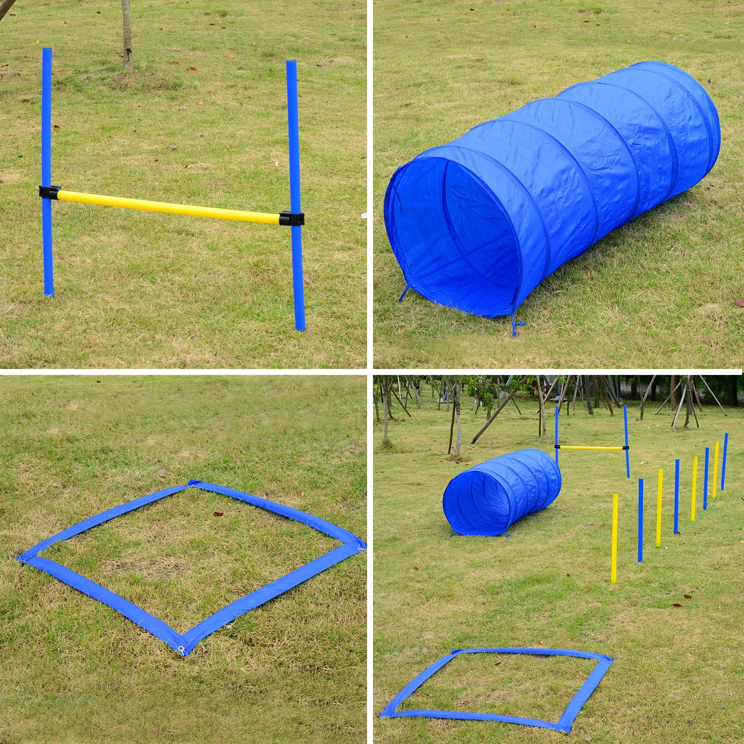 pawhut agility equipment