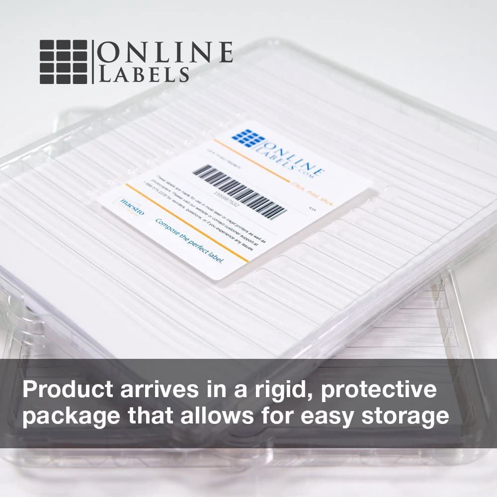 2 Inch Round Labels - Inkjet/Laser Printer - Online Labels - Canning/Mason Jar (100 Sheet Pack)
