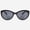 Black, variant on Bifocal Sunglasses for Women - Reader Sunglasses with Bifocals - Cat Eye Reading Sun Glasses with Built In Readers - Florence by VITENZI in Tortoise 1.50
