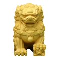 thumbnail image 1 of Estatua de estilo chino escultura de estatuilla en miniatura mano para escritorio EstiloC Zulema Estatuilla de león, 1 of 8
