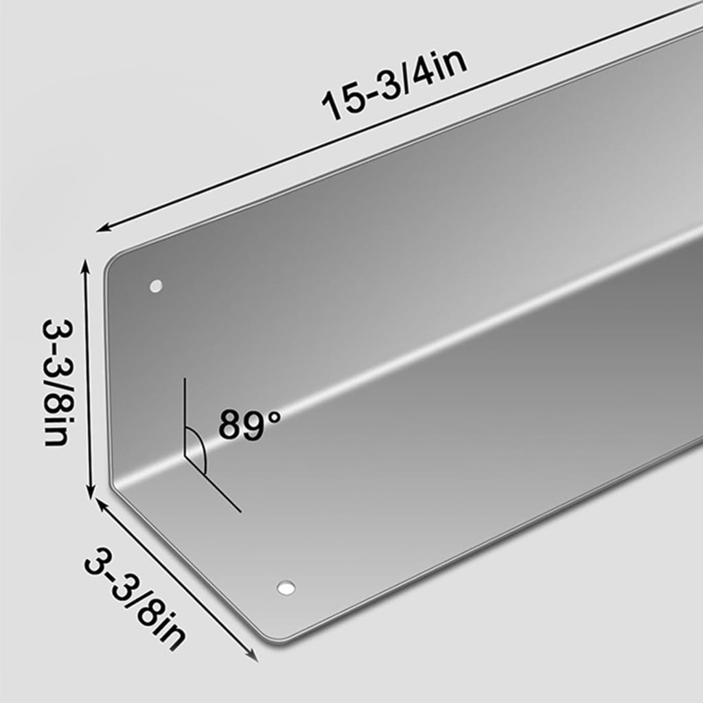 MOMOJIA 2Pcs Heavy Duty Metal Corner Guards Outdoor Corner Protectors Replacemen