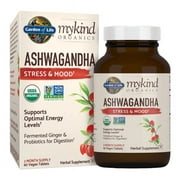 MyKind Organics, Ashwagandha, Stress & Mood, 60 Vegan Tablets, Garden of Life