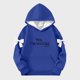 thumbnail image 4 of Camiseta de manga larga con lazo para niños, cuello redondo liso, parte superior lisa, adecuada para niños y niñas, sudadera con capucha para niñas, parte superior de poliéster, 4 of 6