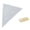 Clear, variant on Yuangui 200 Pcs Cellophane Bags OPP Triangle Plastic Bags Cellophane Treat Bags with Cable Ties (13 x 25cm)