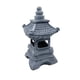 thumbnail image 2 of Lámpara solar para jardín, estatua de pagoda, decoración de jardín, farol de jardín, luces LED con luz solar de pagoda simulada., 2 of 9