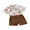 Auburn, variant on SUNSIOM Toddler Boys Valentine's Day Shorts Sets Short Sleeve Dinosaur Print Shirt and Solid Color Shorts Sets