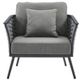 thumbnail image 4 of Stance Outdoor Patio Aluminum Armchair, 4 of 7