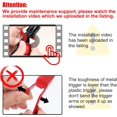 thumbnail image 2 of XINQIHANG Metal Trigger Switch Button Replacement for Dyson V10 V11 SV12 SV14 Vacuum Cleaner Power Switch Button Repair Accessories, 2 of 6
