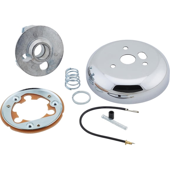 1969-94 GM Chrome Steering Wheel Adapter & Horn Button