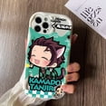 thumbnail image 3 of Funda de teléfono Demon Slayer Nezuko Tanjirou para Xiaomi Redmi Note 13 12 12S 11 11S 10 Pro Plus A3 13C 12C 10C 9C 4G 5G Funda cremosa, 3 of 5
