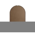 thumbnail image 2 of Metal Frame Arch Mirror 27x40 Inch in Brass, 2 of 7