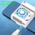 thumbnail image 4 of Blasgw Mobile Phone Radiator Air-conditioning Frequency Conversion Artifact Semiconductor Refrigeration White, 4 of 9