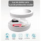 thumbnail image 4 of Espejo De Luz Led Doble Cara Ajustable Plegable Blanco, 4 of 4