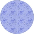 thumbnail image 1 of Ahgly Company Machine Washable Indoor Round Transitional Light Slate Blue Area Rugs, 8' Round, 1 of 7