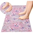 thumbnail image 4 of Coolnut Wild Flowers 39" x20" Soft and Absorbent Bathroom Rugs,Quick Dry Machine Washable Bath Mat for Bathroom Kitchen Bathtub Home Decor, 4 of 7