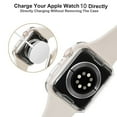 thumbnail image 5 of [2 Pack] 42mm Case for Apple Watch Series 11 Series 10 Screen Protector, Overall Protective Case TPU HD Ultra-Thin Cover for iWatch, Transparent, 5 of 8