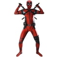 thumbnail image 1 of Deadpool Costume Cosplay Kids Adult Suit Anime Superhero Cosplay Death Waiter Anime Adult Service Leotard Hats Accessories Anime, 1 of 3