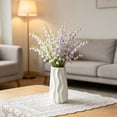 thumbnail image 5 of Modern Decorative Vase, 9-Inch Imitation Ceramic Plastic Pot for Living Room and Desktop Floral Arrangement, 5 of 6