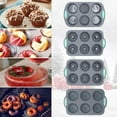 thumbnail image 5 of Wreath Ice Mold, 2026 New Silicone Christmas Wreath Ice Cube Tray and Snowflake Mold Set, Flexible Silicone Mold for Holiday Cocktails, Use Mint Leaves and Berries to DIY Wreath Ice Cubes, 5 of 9