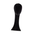 thumbnail image 3 of BELOVING Mannequin Head Model Hair Styling Tool Cap Storage Rack for Shop Retail Home Black Long Neck, 3 of 10