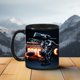 thumbnail image 4 of Ceramic Mug Cup V8 Engine Designs 11 Ounce Engine Mug Cup Ornament Wine Cup Coffee Cup Gift Ornament For Car Enthusiasts, 4 of 5