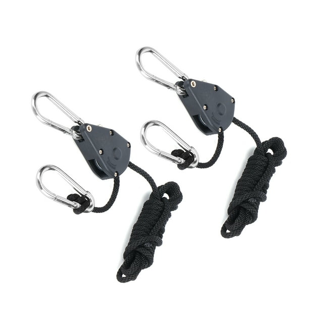 Haofy Practical Rope Clip Hanger 1.8m Adjustable Plant Growing Light Pulley  