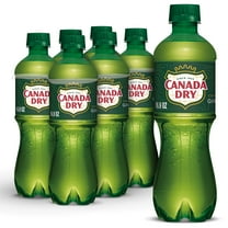 Canada Dry Caffeine Free Ginger Ale Soda Pop, 16.9 fl oz, 6 Pack Bottles